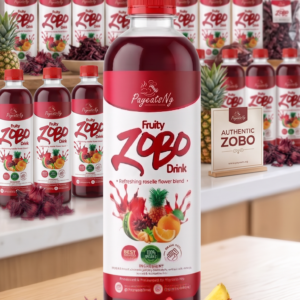 Home fruity hibiscus drink