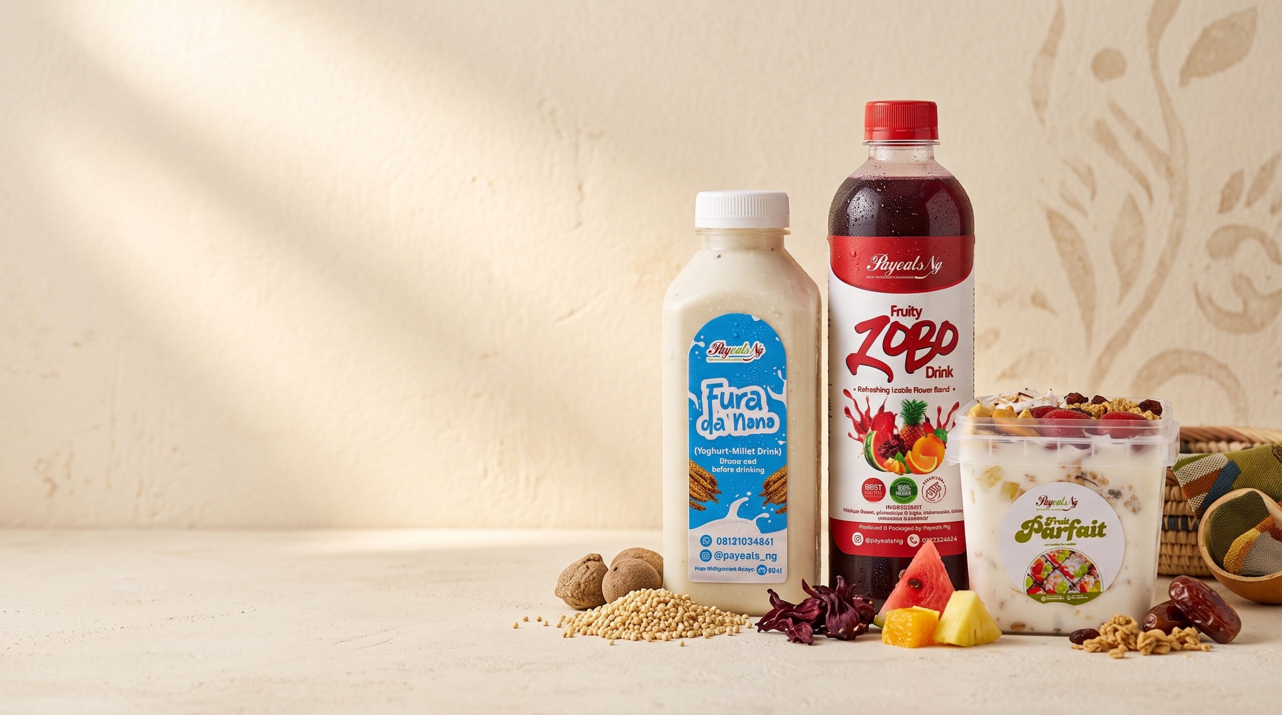 PayeatsNg traditional Nigerian drinks and parfait